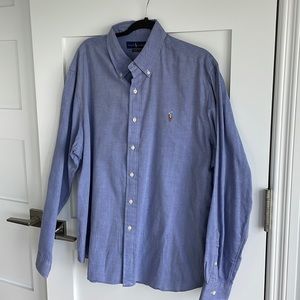 Men’s Ralph Lauren Chambray Oxford, size X-Large